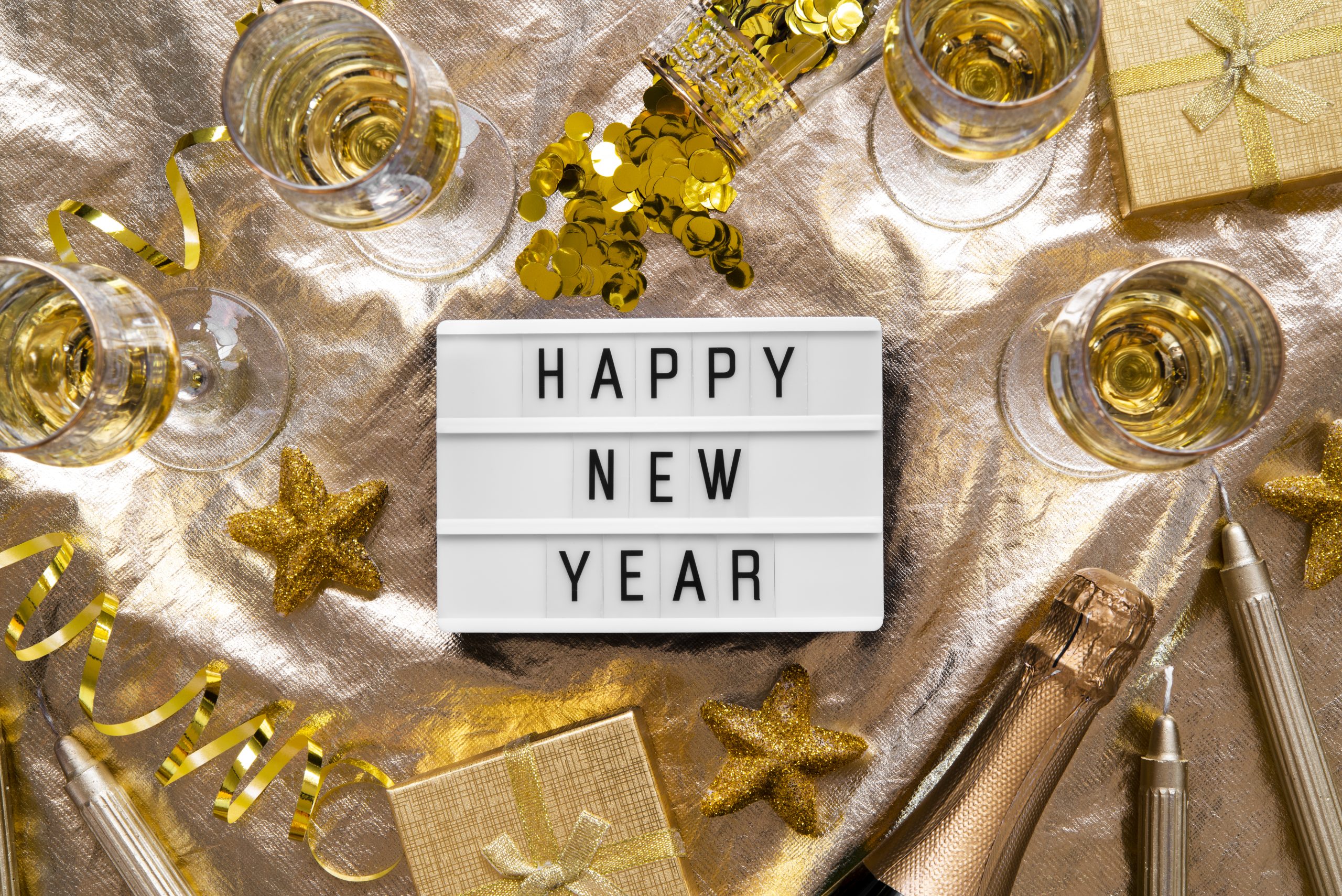 Happy New Year Image 5953434 by Freepik
