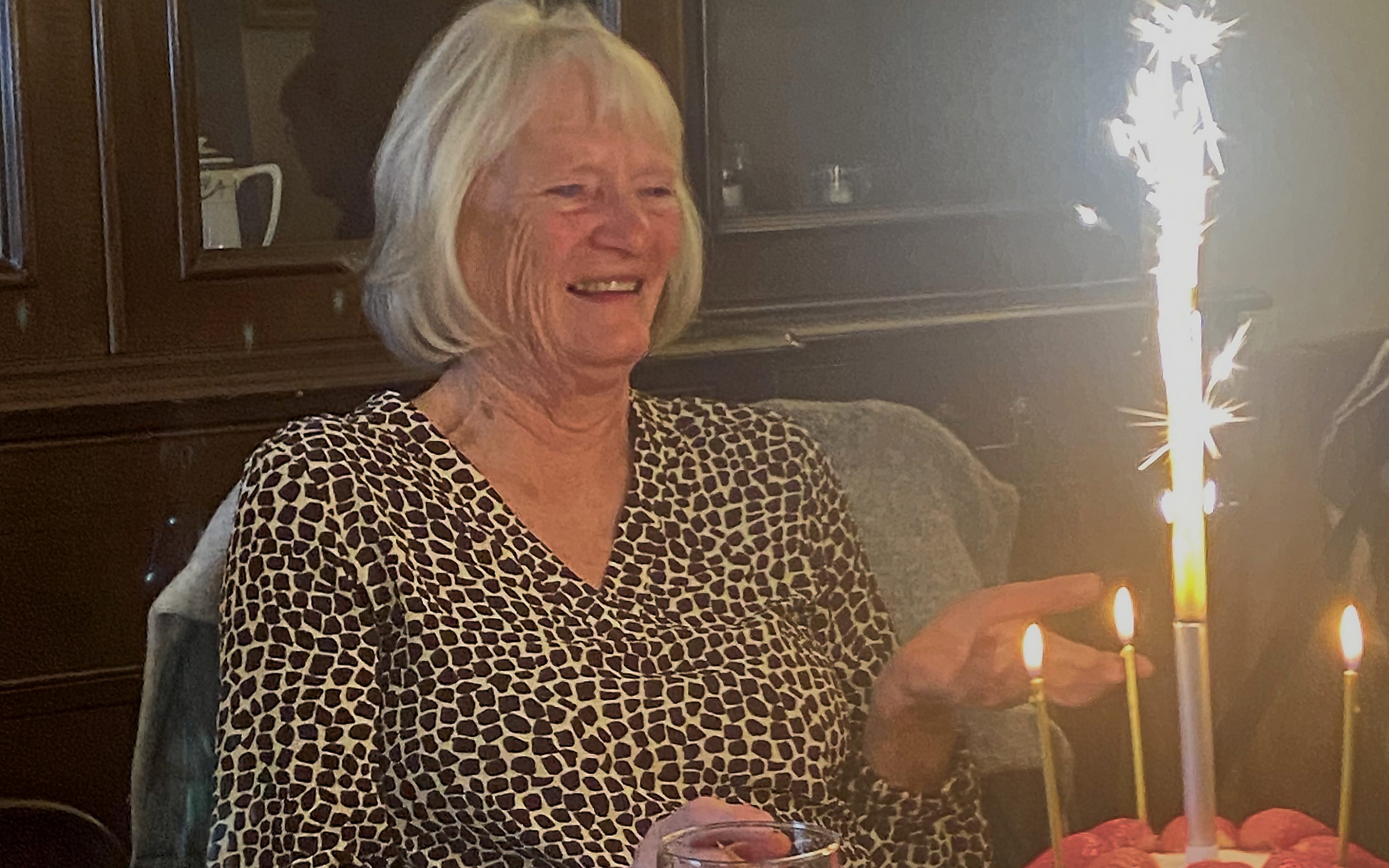 Carole's birthday cake. Image © Susan Atkinson.